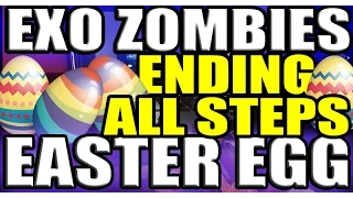 "EXO ZOMBIES" Solo "Easter Egg ENDING" GAME OVER, MAN! Achievement Guide "All Key Card Steps"