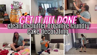 EXTREME GET IT ALL DONE :: HOMEMAKING MOTIVATION cleaning declutter organize laundry baking