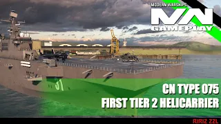 MODERN WARSHIPS CN Type 075 GAMEPLAY | Best Build of Tier 2