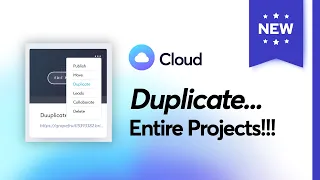 📢 How to Instantly Duplicate Projects in Brizy Cloud? Find out How!