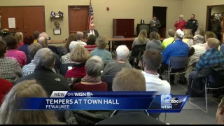 Tempers flare at town hall hosted by Congressman Sensenbrenner