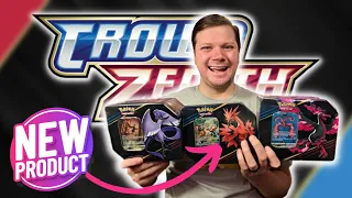 NEW Crown Zenith Tins Opening! Pull Rates Are INSANE!!