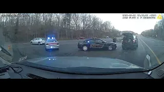 DASHCAM VIDEO: Chase leading up to suspect arrest in police pursuit that left Bluffton officer dead