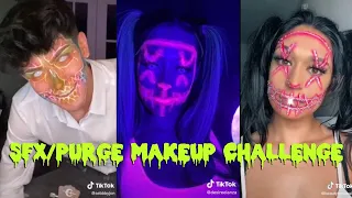 🎃🔪 SFX/PURGE Makeup Looks On Tiktok | Halloween Makeup/Costume Inspo | Tiktok Compilations