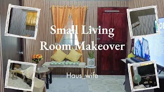 Living in a Small Apartment | Living Room Makeover | Minimalist design | Haus_wife