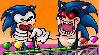 Sonic VS Sonic.EXE In Minecraft!