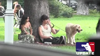 Exclusive Video: Shawn Mendes and Camila Cabello lying in the park together with Tarzan. August 2021