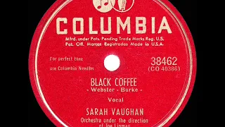 1949 Sarah Vaughan - Black Coffee