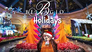 Bellagio Holidays - Las Vegas 2021 Walking Tour 4K with Captions