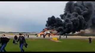 Russia Aeroflot plane fire: At least 13 dead and several injured, Russian news agencies report
