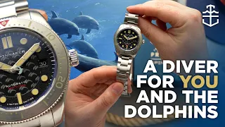 The Spinnaker Dolphin Project puts a playful twist on the wave dial