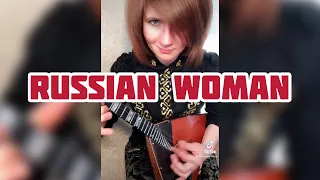 Russian Woman - Manizha  ( Balalaika - mini cover,  Vorfolomeeva Elena )