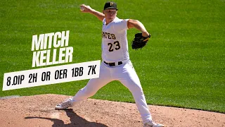 Mitch Keller Pitching Pirates vs Nationals | 9/14/23 | MLB Highlights