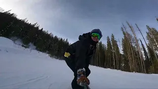 SHREDDING RED MOUNTAIN, ROSSLAND B.C.