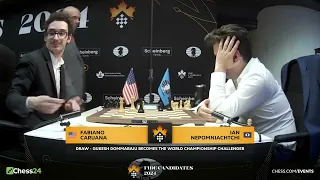 Gukesh Dommaraju draws Hikaru Nakamura (chess... | Chess Highlights