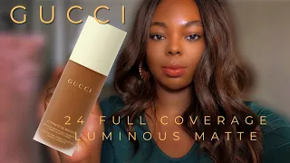 New ! Gucci Luminous Matte Foundation | Shades 380N & 410N