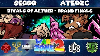 Warp Zone 2 Grand Finals - Seggo (Mollo) vs Ateozc (Olympia) - Rivals of Aether
