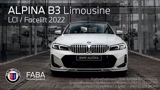 ALPINA B3 LCI - Limousine Facelift 2022