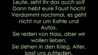 Fettes Brot - Automatikpistole (Lyrics)