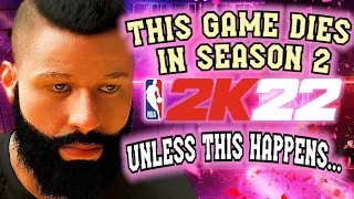 2K22 is BAD! WILL IT SURVIVE SEASON 2(NBA 2K22 RANT)