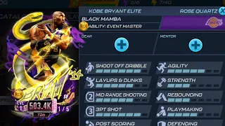 NBA 2k Mobile: Shot Clock Challenge for Kobe! We finally got Rose Quartz Kobe for free!