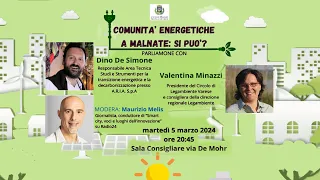 Malnate Comunità Energetiche 05/03/2024