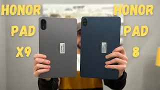 Honor Pad 8 vs Honor Pad X9 || Full Comparison || Which Should You Buy?