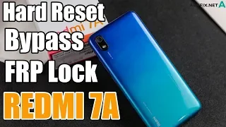 Hard Reset & Bypass FRP Lock Google Account XIAOMI Redmi 7A