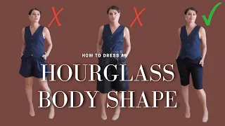 How to balance an hourglass body type | Styling tips & Do's and Don'ts