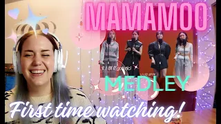 *Opera singer's first time watching!* - Mamamoo - Song Medley - Gooble Reacts!