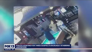 Police looking for three suspects in deadly stabbing | FOX 13 Seattle