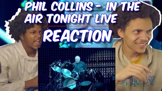 Phil Collins - In The Air Tonight LIVE / FIRST REACTION!!!