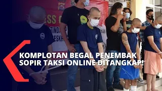 Polisi Tangkap Komplotan Begal Penembak Sopir Taksi Online di Lebak, Banten