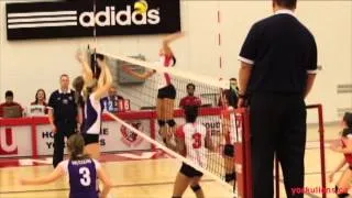 York Lions | Women's volleyball vs. Western Mustangs highlights - January 26, 2013
