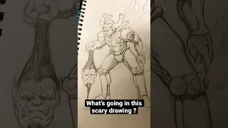 What’s happening in this SCARY DRAWING?