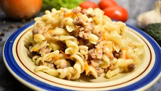 Макароны ПО-ФЛОТСКИ с фаршем - невероятно вкусный рецепт!