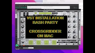 WINDOWS VST ON MAC - CROSSGRIDDER 1.4 - First Steps