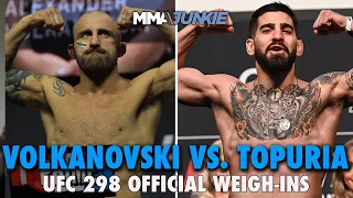 UFC 298: Volkanovski vs. Topuria Official Weigh-Ins Live Stream | Friday @ 12 p.m. ET