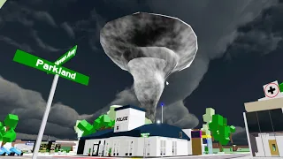 HUGE Tornados In Roblox Brookhaven RP Storm Update