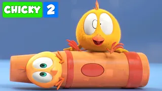 Onde está Chicky? TEMPORADA 2 | BRINQUEDO DE CHICKY | Desenhos Animados Infantil