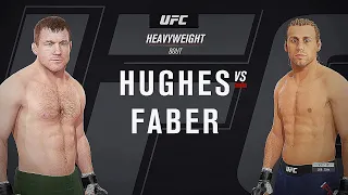 Matt Hughes Vs. Urijah Faber : EA Sports UFC 4 Gameplay  (EA Access 10 Hour Trial)