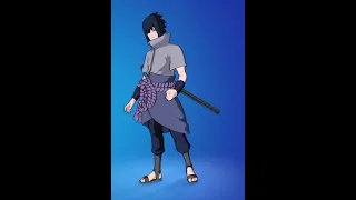 Sasuke Uchiha does the Fortnite default dance