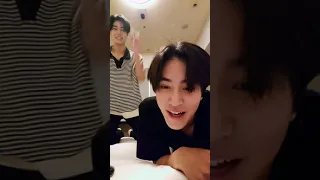 2023.07.31 Gemini, Phuwin, Satang, Fourth ft. Nanon & Perth (gemini_nt, satangks) Instagram Live