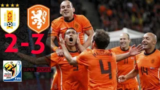 Uruguay vs Netherlands (2-3) 2010 FIFA world cup highlights