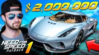 Driving a $2,000,000 HYPER CAR! - Need for Speed: Payback GAMEPLAY #1