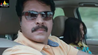 Lawyer Aravind Movie Mammootty Car Chasing Scene | Latest Telugu Scenes | Sri Balaji Video