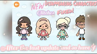 Disappearing Characters Glitch How to Fix it! | Rose Stories | Toca Life