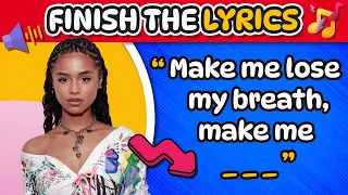 FINISH THE LYRICS - Most Popular viral TikTok Trending Songs | Music Quiz
