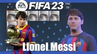 FIFA 23 - Create Lionel Messi 2010 Pro Clubs (Face Creation)