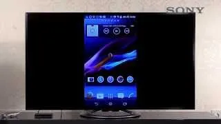 SONY BRAVIA TV - 12 Smartphone App und Bildschirm spiegeln